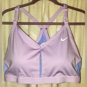 ✨️NWT✨️ NIKE Indy Dry Fit Sports Bra, Light Support, Lavendar, 2X